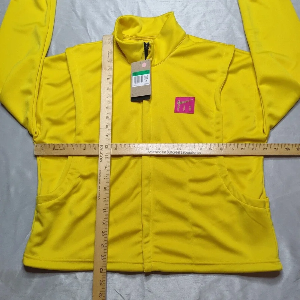 NIKE Retro Fly Vivid Sulfur‎ Dri-FIT Women XL Basketball Jacket - DH7294 NEW